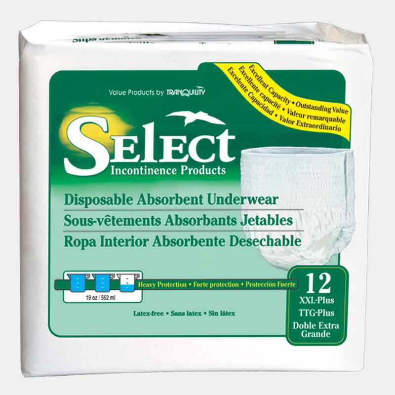 Tranquility Select Disposable Incontinence Underwear
