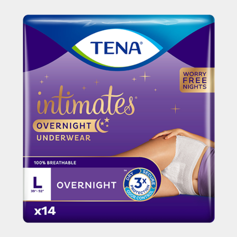 Tena Intimates Overnight Pull-Up Incontinence Underwear for Women