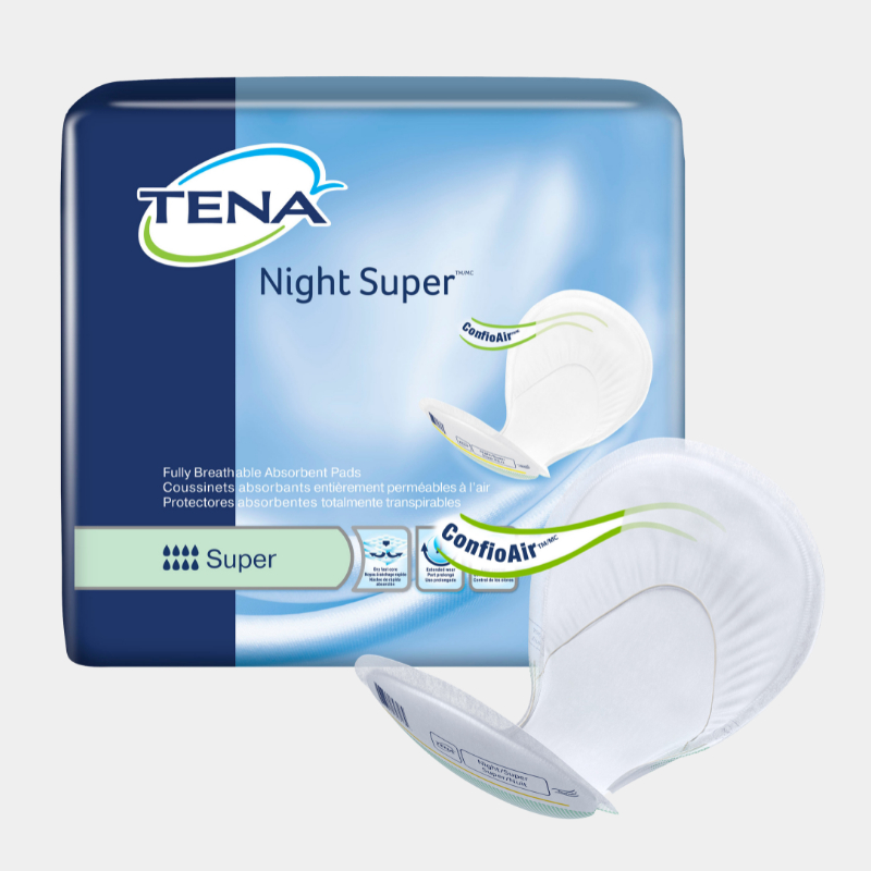 Tena Night Super Absorbent Bladder Control Incontinence Pads