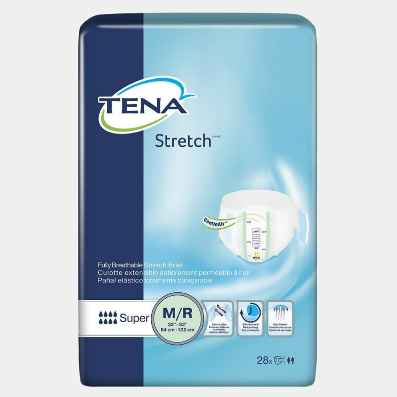Tena Stretch Super Adult Incontinence Pull-On Briefs