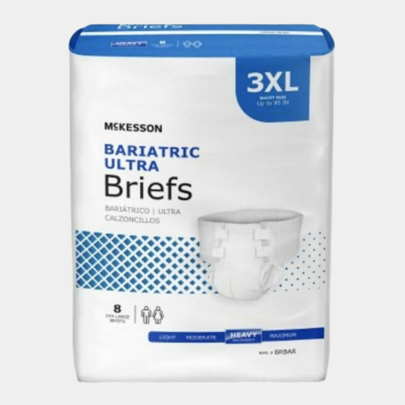 McKesson Ultra Plus Bariatric Incontinence Briefs