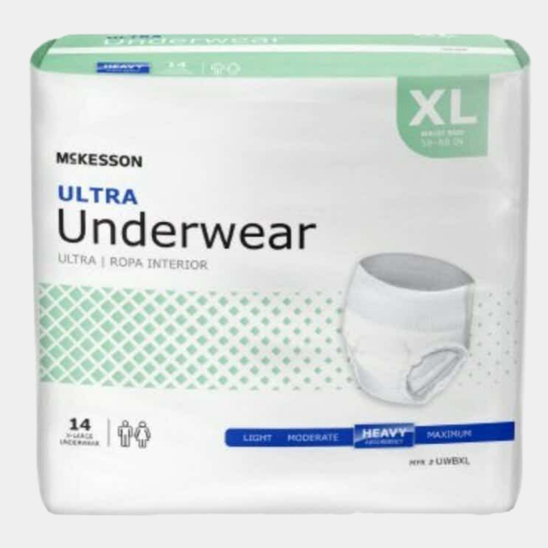 McKesson Ultra Protective Pull-Up Incontinence Underwear Extra Large