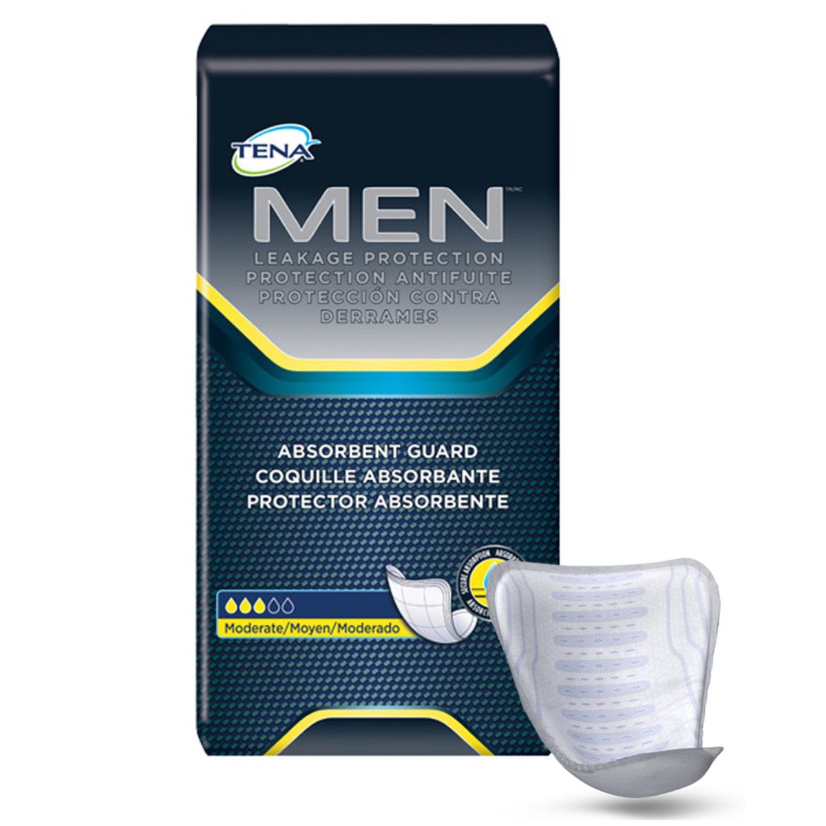 TENA Men Moderate Guards, Bladder Control Pad