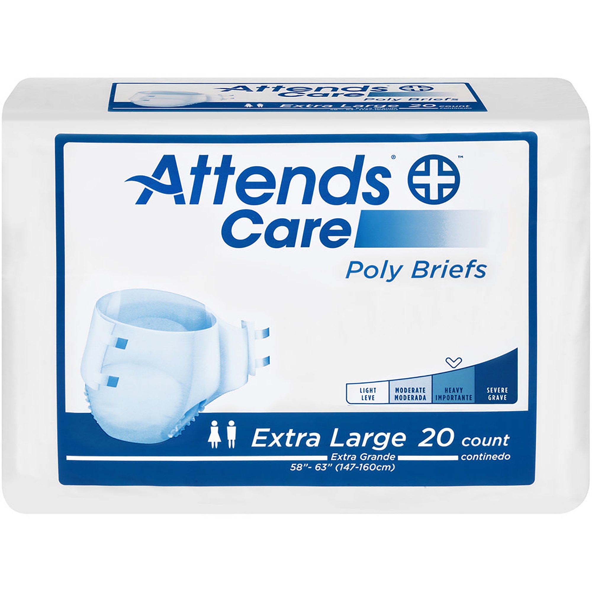 Attends® Care Heavy Incontinence Brief, Extra Large