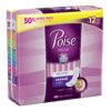 Poise Bladder Control Female Disposable Pads, Heavy Absorbency, Absorb-Loc Core, One Size Fits, 15.9 Inch