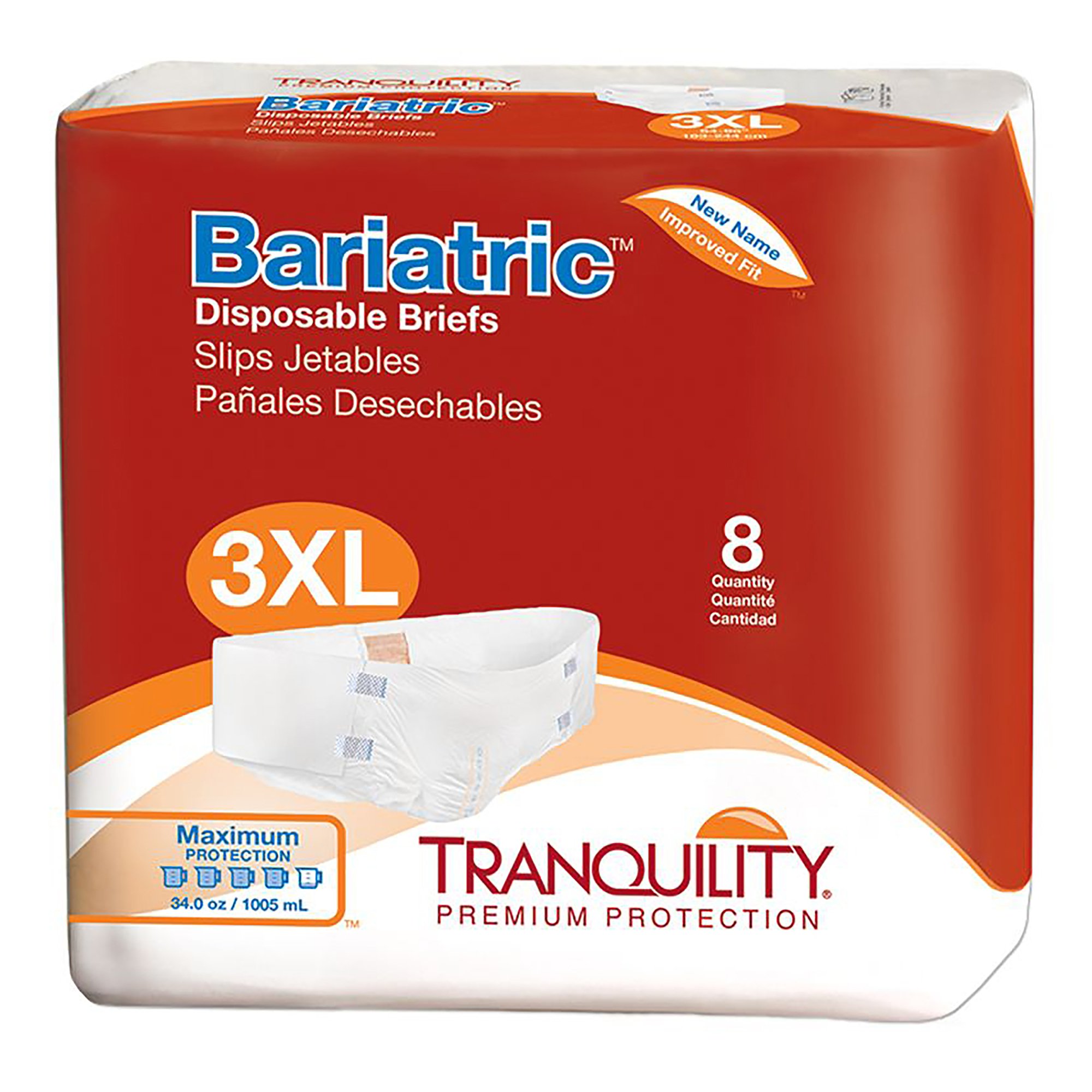 Tranquility® Bariatric Maximum Incontinence Brief