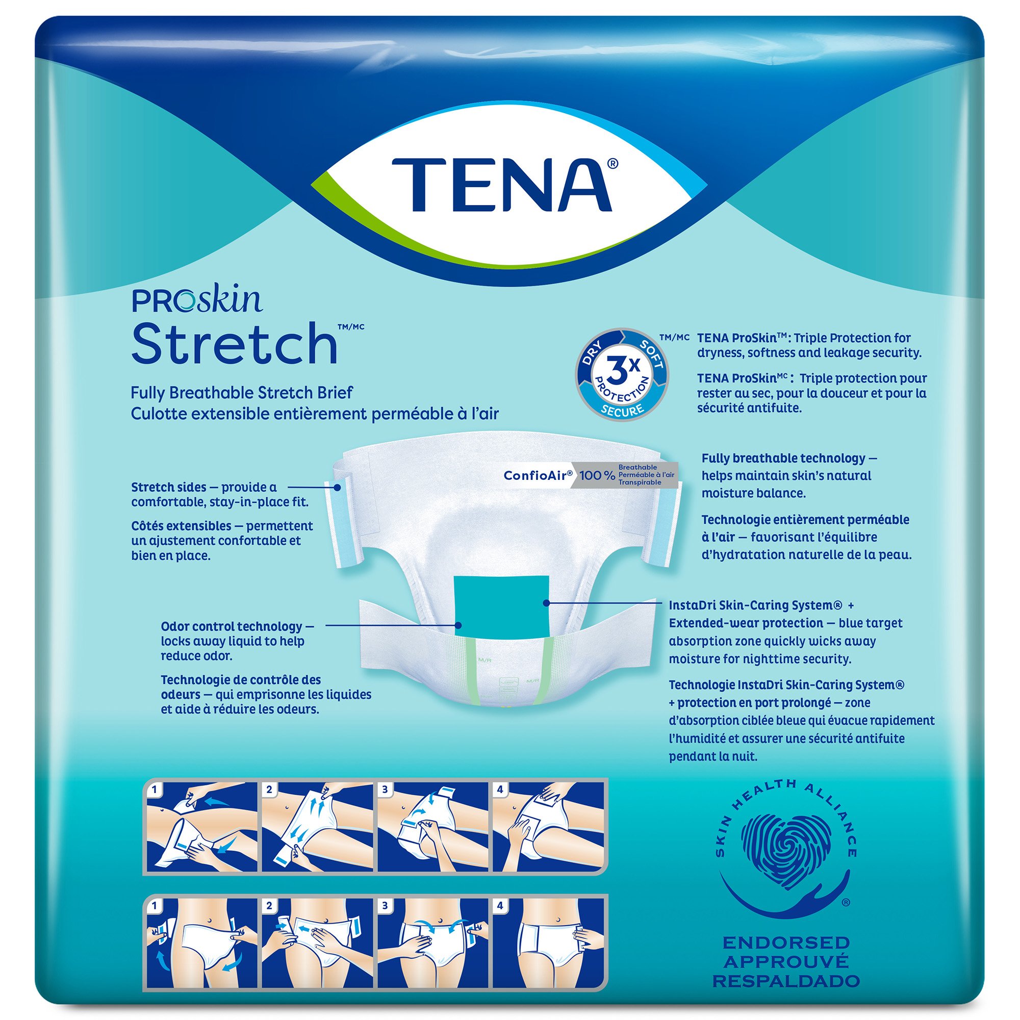 Tena® Stretch™ Bariatric Super Incontinence Brief