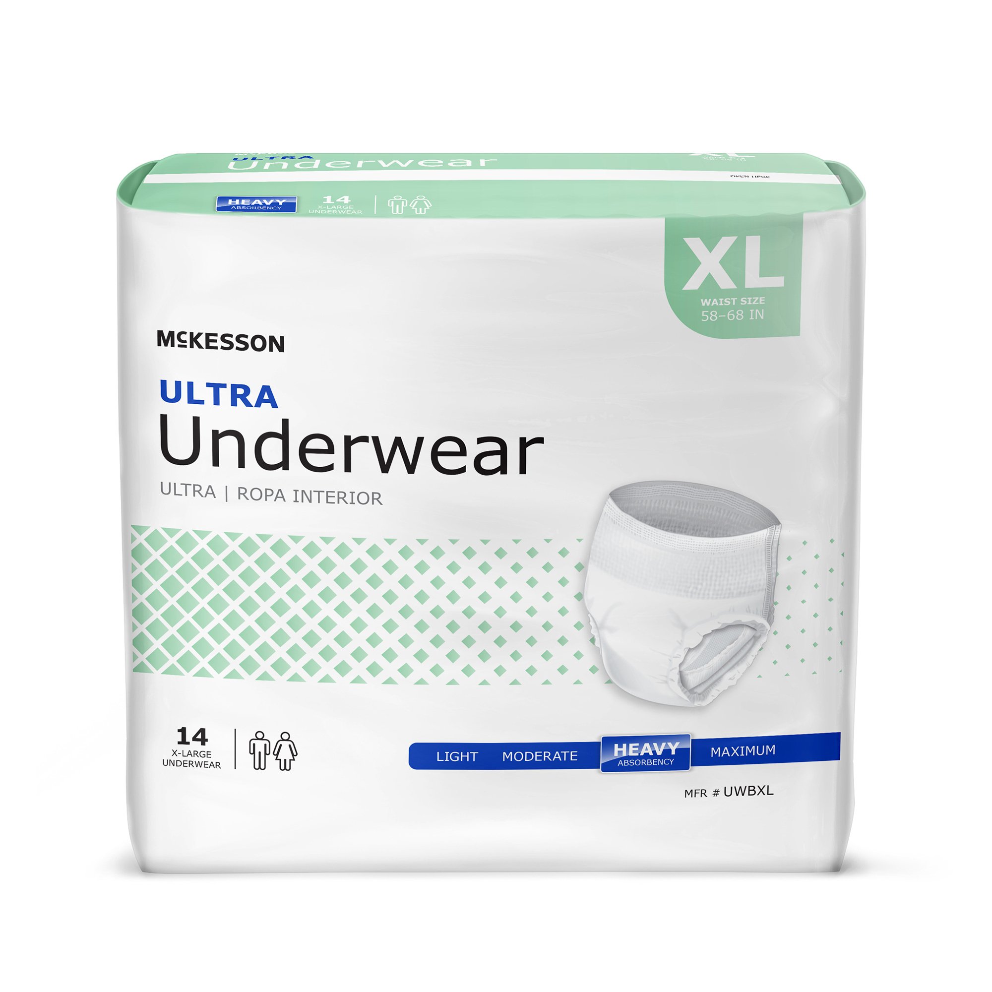 McKesson Ultra Heavy Absorbent Underwear, X-Large
