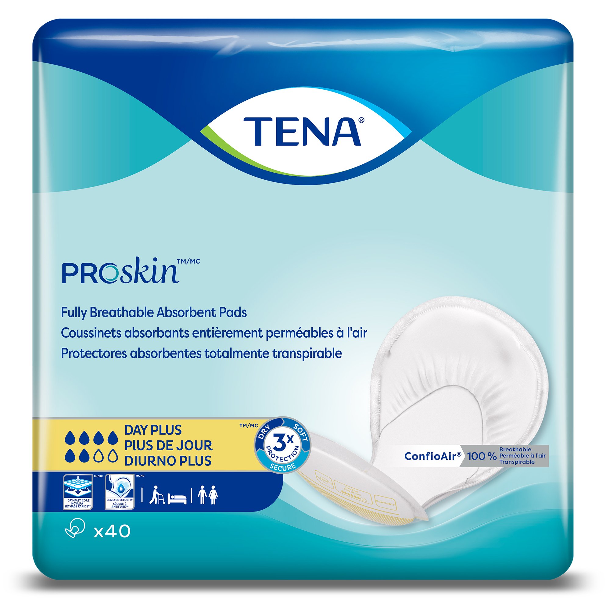 Tena® Day Plus™ Bladder Control Pad, 24-Inch Length